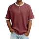 thumbnail image 1 of Camisas de Manga Larga para las Mujeres de Ajuste Suelto No Se Aplica Aquí, Tops de Manga Corta para las Mujeres de Ajuste Suelto No Incluido, Camisa de Bloque de Color para Hombre, 1 of 8