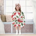 thumbnail image 7 of joogoo Blanket Hoodie for Watermelons Oversize Sweatshirt 3-14 YR L, 7 of 7