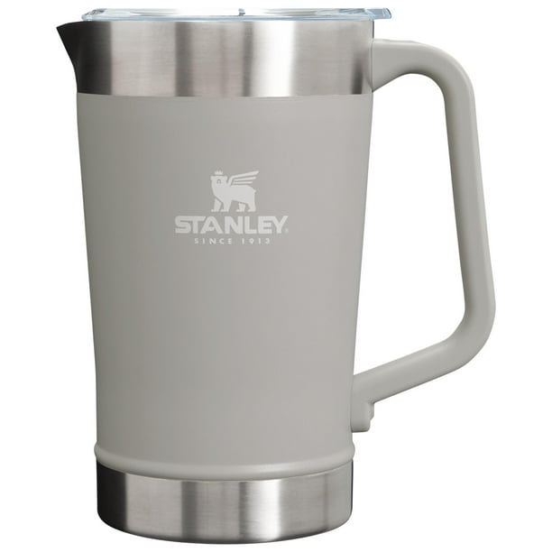 Jarra Stanley Stay-Chill de acero inoxidable, 1,9 L, fresno