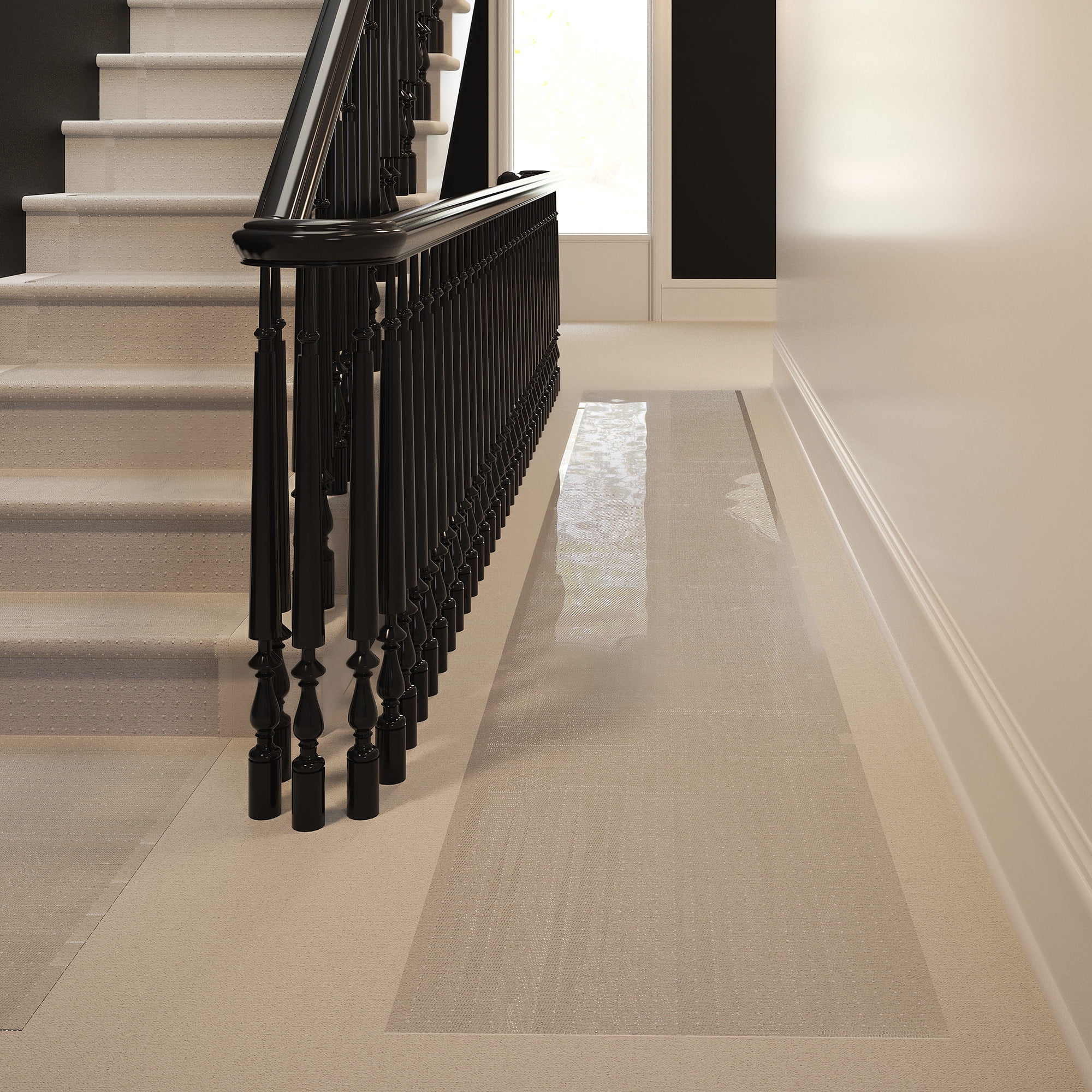 Mainstays 2' x 12' Runner Vinyl Clear Carpet Protector