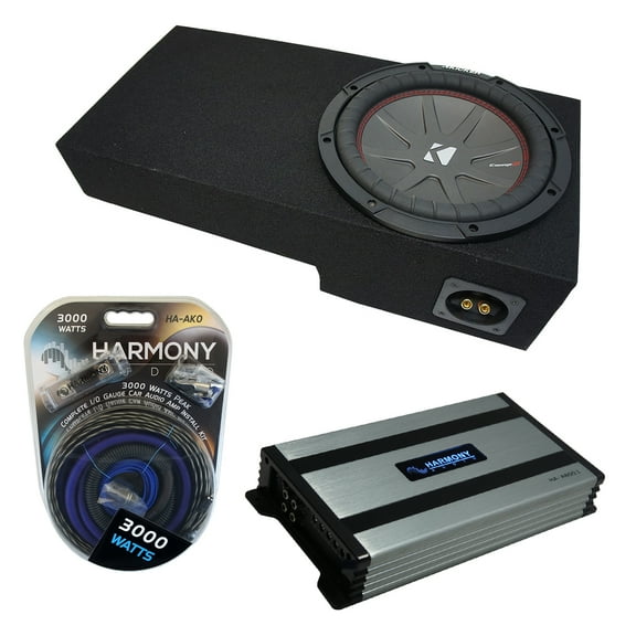 01-05 Ford Explorer Sport Trac SUV Kicker CompR CWR10 Single 10 Sub Box HA-A8001