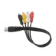 thumbnail image 2 of 30CM 5-Pin Male DIN to 4 RCA Female Audio Cable Connector Wire Cord, 2 of 5