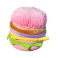thumbnail image 1 of Taburete que cambia de zapato, taburete en forma de hamburguesa, decoración versátil linda y única con almacenamiento para la oficina del Hamburguesa de frutas, 1 of 8