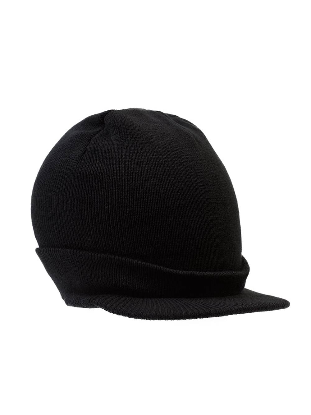 black beanie hat