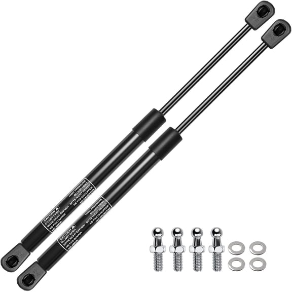 A-Premium 19.69 inch 60lb Lift Supports Gas Spring Shock Struts Replacement for Toolbox Cabinets Sliding Window Storage Bed Bench Lids Basement Door Boat Hatch 2-PC Set