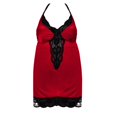 thumbnail image 5 of CENTIE Lingerie for Women Nightdress Sleepwear G String V Neck Dress Lace Women Red 4XL, 5 of 5