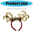 thumbnail image 5 of 2026 Happy New Year Hairband Head Accessory For Adult Children New Year Event, 5 of 10