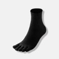 thumbnail image 6 of ievspot 1 Pair Toe Socks Fall Winter Moisture-Wicking Breathable Arch Support Men Women Athletic Running Cotton Five Fingers Sock, 6 of 8