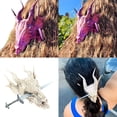thumbnail image 2 of Elegant 3D Dragon Head Hairpin Secure Grip Hair Clip Comfortable Wear Plastic Hairpin For Halloween Event Dressingup, 2 of 7