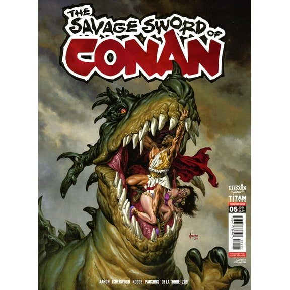Savage Sword of Conan, The (3rd Series) #5A VF ; Titan Comic Book