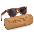thumbnail image 2 of Gafas de sol Cloudfield con montura de madera y lentes polarizadas de 9 capas, 2 of 7