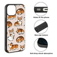 thumbnail image 2 of FINCIBO Soft Rubber Cover Case for Apple iPhone 13 6.1" 2021 (NOT FIT iPhone 13 mini 5.4" 2021/iPhone 13 Pro 6.1" 2021/iPhone 13 Pro Max 6.7" 2021), Pembroke Welsh Corgi Funny Playful Postures, 2 of 5