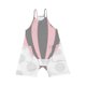 thumbnail image 4 of Odeerbi 5-13 Años Niñas Traje de Verano Impresión Linda Camisola Romper Casual Respirable Cómodo Suspender Overalls Pantalones Cortos Con Bolsillos, 4 of 5