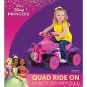 Kid Trax 6V Disney Princess Toddler Car, Outdoor Toys - Electric Car for Kids, Disney Cars Toys, Kids' Electric Vehicles, Ride on Toy, Max Speed 1.5mph, 18-36 months, Max weight of 44Lbs, Hot Pink