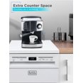 thumbnail image 2 of BLACK+DECKER Portable Dishwasher, 18 inches Wide, 8 Place Setting, White, 2 of 8