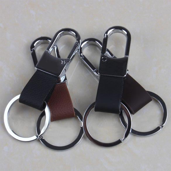 Details about   New Fashion Black Leather Strap Keyring Keychain Key Chain Ring Key Fob BEST 