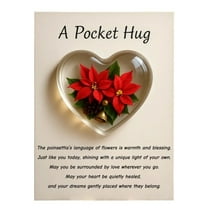 B Style B Floral Embellished Gift Card Pocket For Special Occasions And Heartfelt Gifting