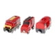 thumbnail image 5 of Trenes a batería para niños, vagones de ambulancia, juego de ferrocarril, juguete para niños Alarma de incendios, 5 of 9