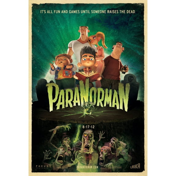 Paranorman Movie Poster Reprint 27inx40in for any room 27x40 Multi ...