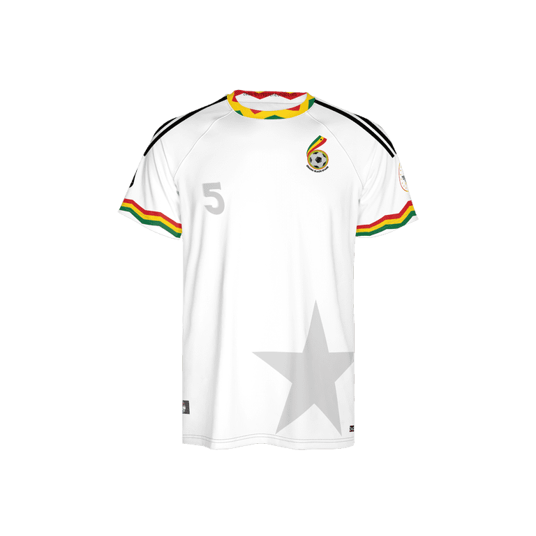 Ghana jersey soccer M (Maillot du Ghana foot) Medium (S;M;L;XL;XXL