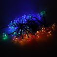 thumbnail image 4 of Solar Garden Lights, Simulation Rattan 7.5m 50 LED Solar Flower String Lights, Exquisite For Weddings Decor Festive Celebrations Decor Parties Decor ANGGREK String Lights, 4 of 8