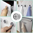 thumbnail image 2 of Shapeiony 3pcs/set Towel Plug Holder Easy Installation For Bathroom And Kitchen Towel Storage Towel Holder, 2 of 6