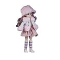 thumbnail image 2 of Lydiaunistar Poupée d'Hiver Habillée avec Articulations Réglables et Cheveux Stylisés, Jouet de Princesse Moderne pour Filles, Cadeau de Jeu de Rôle Créatif pour Anniversaire / Poupée en Plastique Rose pour Enfants 300g, 2 of 6