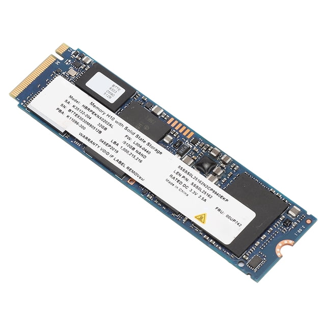 Para Intel Optane Memony H10 con almacenamiento de estado sólido SSD M.2 2280 PCIe 3.0 3D XPoint (32 + 512 GB)
