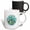 Multicolor, variant on 3drose, New York City, New York, the United States of America, Coordinates, 15oz Mug