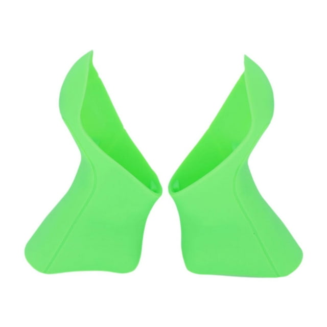 Cubiertas de palanca de cambio Strade Fareast Limited 2 piezas de silicona verde
