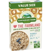 Cascadian Farm Organic Cereal, Purely O's, 11.75 oz.