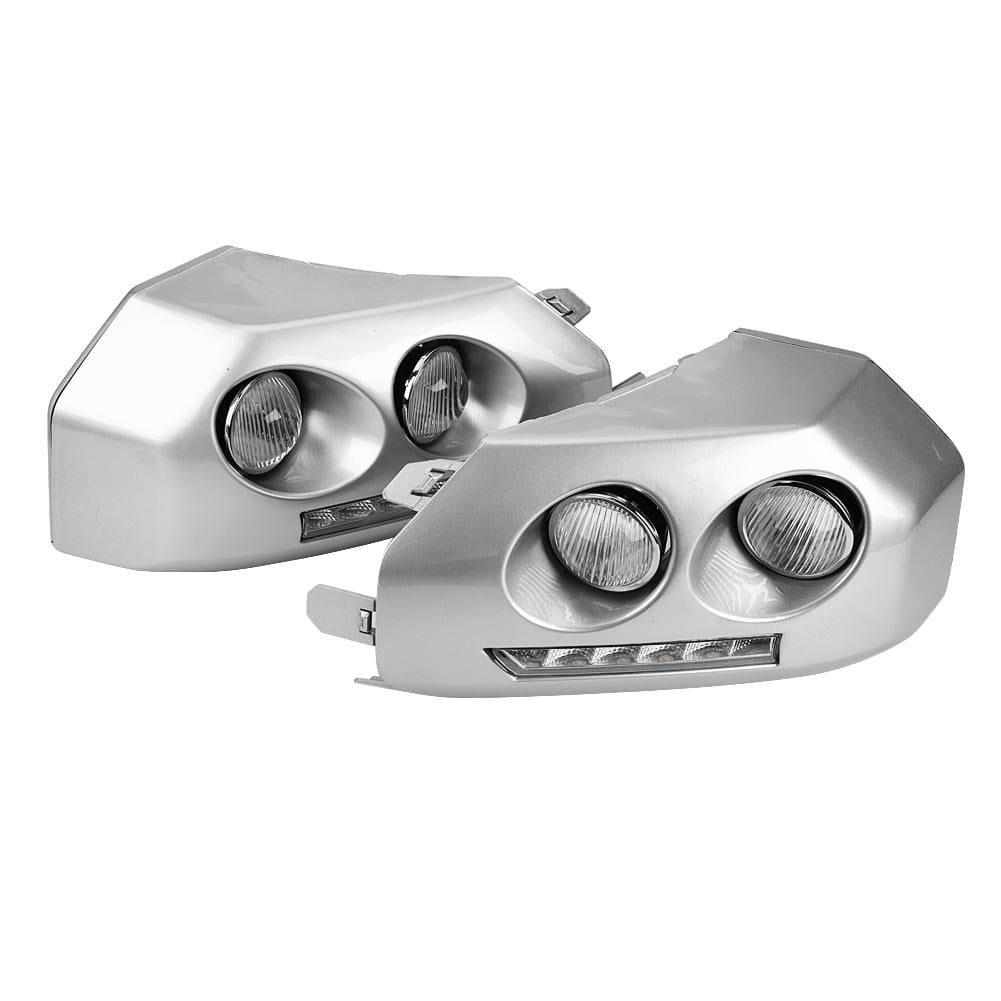 1Pair Daytime Running Light,Car Daytime Running Light DRL LED Daylight Fog Lamp for FJ Cruiser 09-13