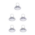 thumbnail image 2 of Naiovety 6Pcs Suction Cup Transprent Strong Vacuum Automotive Car Accessory Kitchen Wedding Wall Sucker Hanger Removable Shower Type2 NO2, 2 of 6