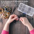 thumbnail image 4 of 905pcs Jewelry Making Supplies, Jewelry Repair Tool, Jewelry Finding Kit, Earring Making Supply, Jewelry Making Kit, Jewelry Wire, Wire Wrapping Tool Kits, Jewelry Pliers, Beading Supplies, 4 of 10
