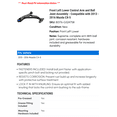 thumbnail image 2 of Front Left Lower Control Arm and Ball Joint Assembly - Compatible with 2013 - 2016 Mazda CX-5 2014 2015, 2 of 2