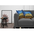 thumbnail image 3 of Ambesonne Victorian Throw Pillow Cover 2 Pack, Antique Sofa in Room, 18", Brown Yellow Royal Blue, 3 of 5
