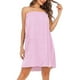 thumbnail image 4 of Batas casuales transpirables de moda para el hogar, cómodas batas de color sólido para mujeres, camisón para dormir para mujeres, 4 of 9