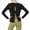 Black, variant on Women T-Shirts Elegant Yoga Long Sleeve Tops Back Twist Hollow Open Back Flowy Athletic Workout Fitness Shirt For Running And Gym Birthday Solid Color Streetwear