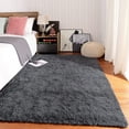 thumbnail image 3 of Noahas Soft Fluffy Area Rug for Living Room Bedroom Shaggy Accent Carpets for Kids Girls Rooms,8'x10',Dark Grey, 3 of 7