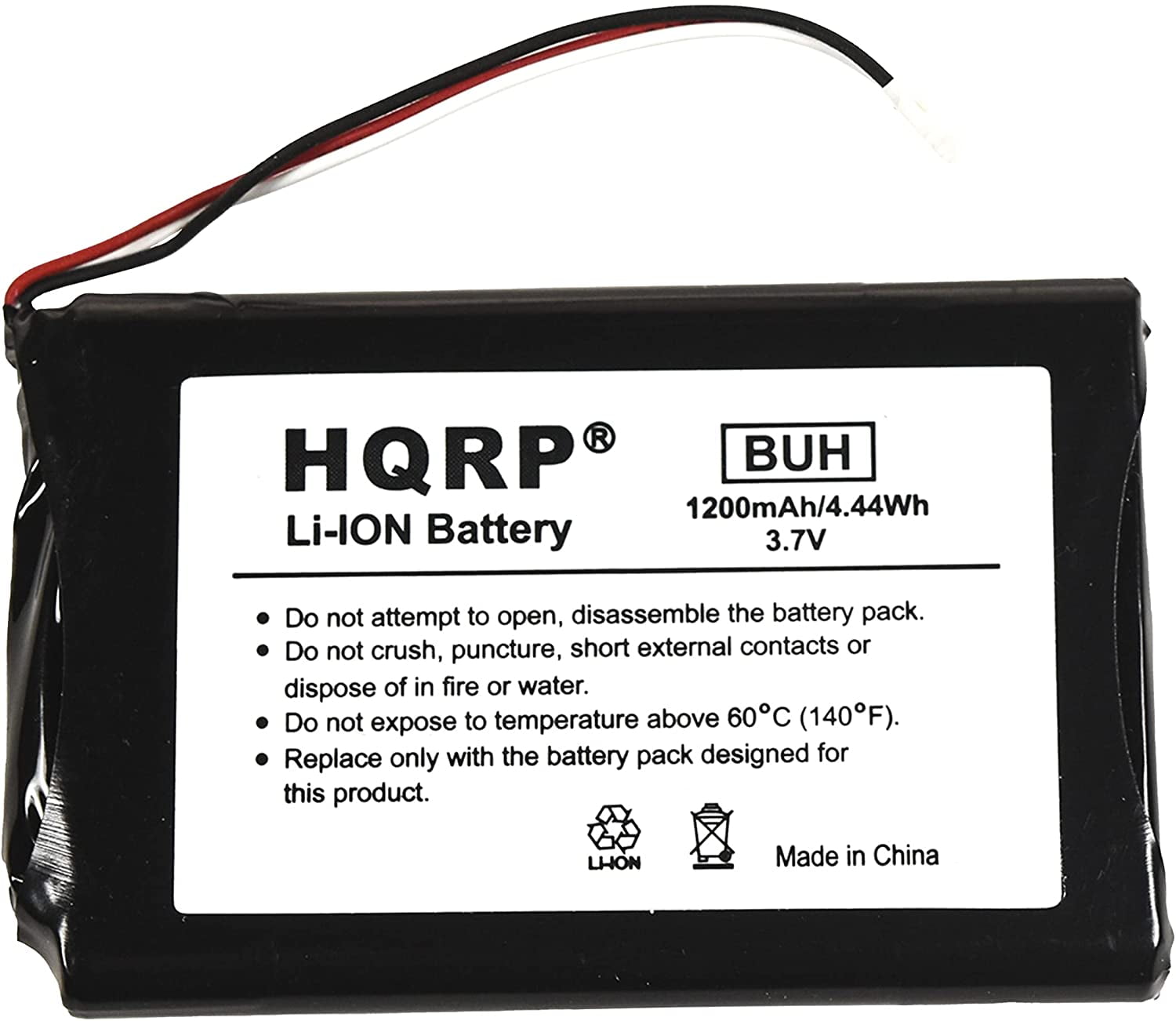 1000mAh 3.7V Battery for TomTom 4EH45 Li-ion