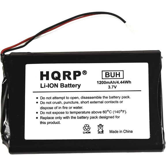 HQRP Battery for GARMIN Nuvi 3460 3460LT 3490 3490LT 3490LT 3540 3540LT 3560 3560LT GPS Navigator 361-00070-00