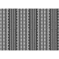 thumbnail image 1 of Ahgly Company Machine Washable Indoor Rectangle Transitional Charcoal Black Area Rugs, 2' x 5', 1 of 7