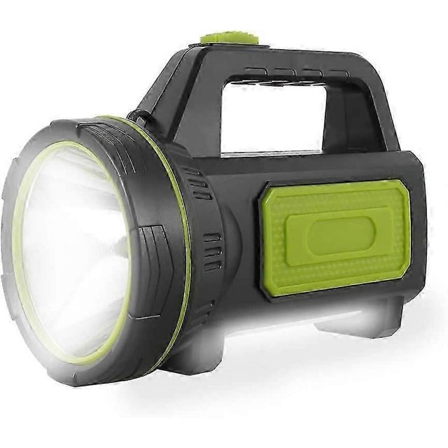 USB Rechargeable Ultra Powerful Led Flashlight 135000 Lumens 6000mah with Side Light High Power Waterproof Flashlight for Emergency Hiking Camping Hun