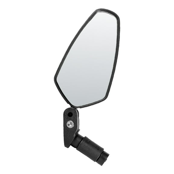 SWETRACE Sturdy Rearview Mirror Handlebar Rearview Mirror Black Acrylic for Mountain Bike 1Pc