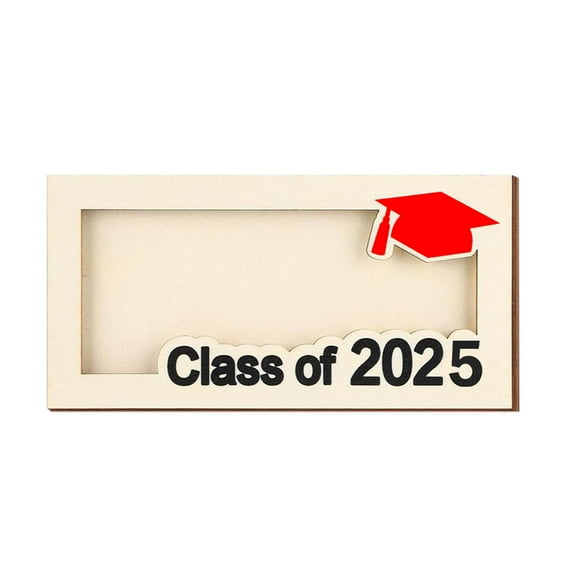 Personalized Graduation Gifts 2025 Money Holder, Wooden Graduation Money Cash Envelope Box for Class of 2025 Senior College University Graduates