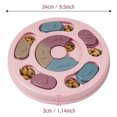 thumbnail image 1 of Cuenco oculto de comida para perros, entrenamiento de comida lenta, juguete educativo para perros para aliviar el aburrimiento, juguete educativo interactivo de alimentación, 1 of 5