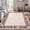 Beige, variant on Nanan 5'x7' Modern Bordered Area Rug Geometric Carpet, Machine Washable Rug Non Slip Solid Indoor Rug for Living Room Bedroom Home Office, Red