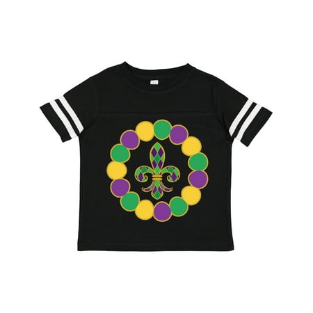 

Inktastic Mardi Gras Party Fleur De Lis Gift Toddler Boy or Toddler Girl T-Shirt