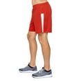 thumbnail image 3 of Expert Brand USA-Made Men's Oxymesh™ Fitness Athletic Shorts, Red, Medium, 3 of 5