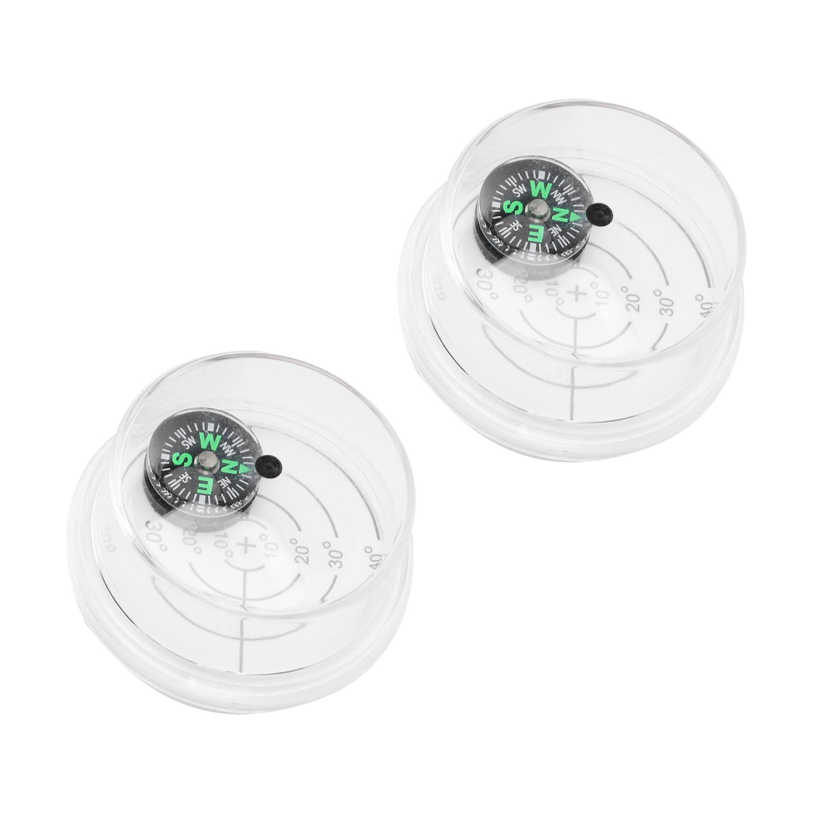 TISHITA Solar Angle Guide, Solar Inclinometer with Compass, Install to Solar Panel Alignment Tool Sun Angle Sun Angle 2pcs